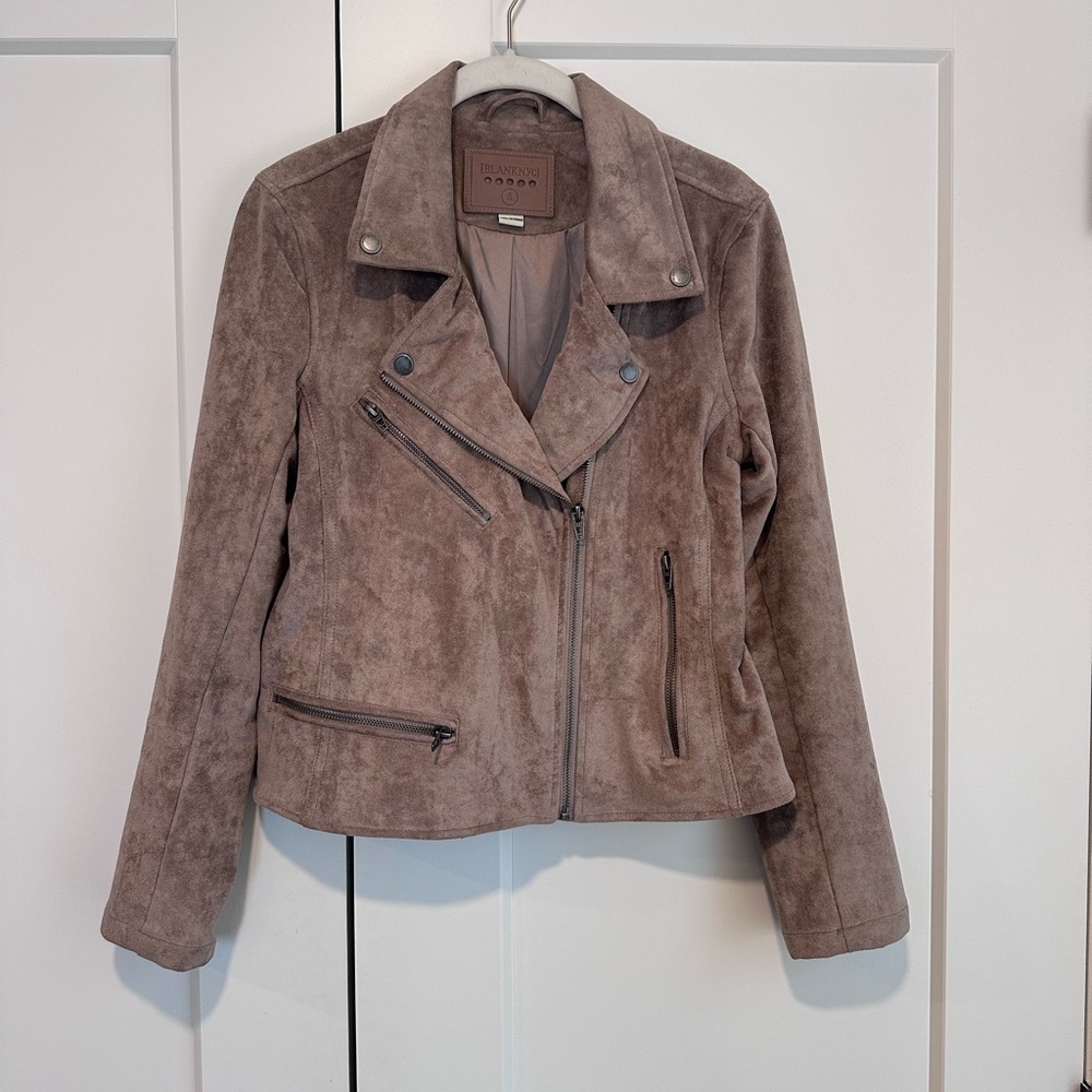 Blank NYC Brown Suede Women's Jacket
